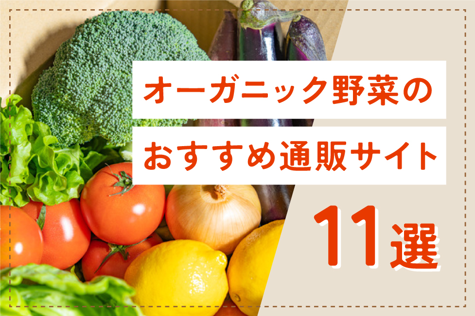 日常的に利用したい！オーガニック野菜のおすすめ通販サイト11個まとめ